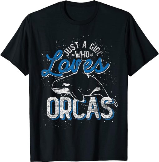 Ocean Animals Women Girls Kids Orca T-Shirt