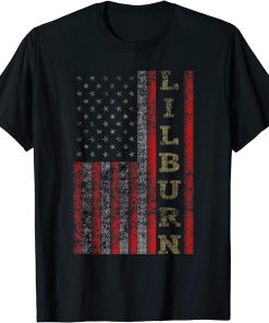 Cool Patriotic Lilburn USA - US Flag Gift Idea T-Shirt