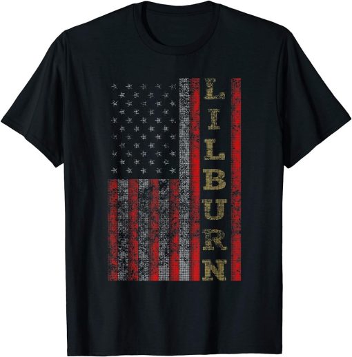 Cool Patriotic Lilburn USA - US Flag Gift Idea T-Shirt